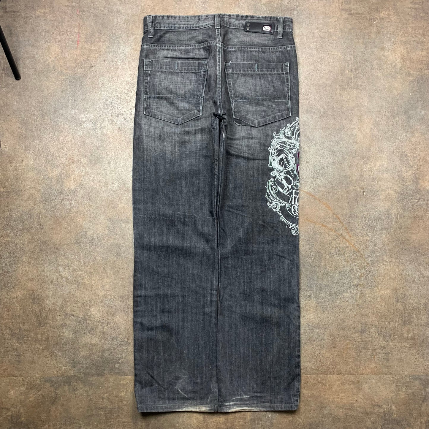 Ecko Unltd. 00s graphic baggy jeans (32")