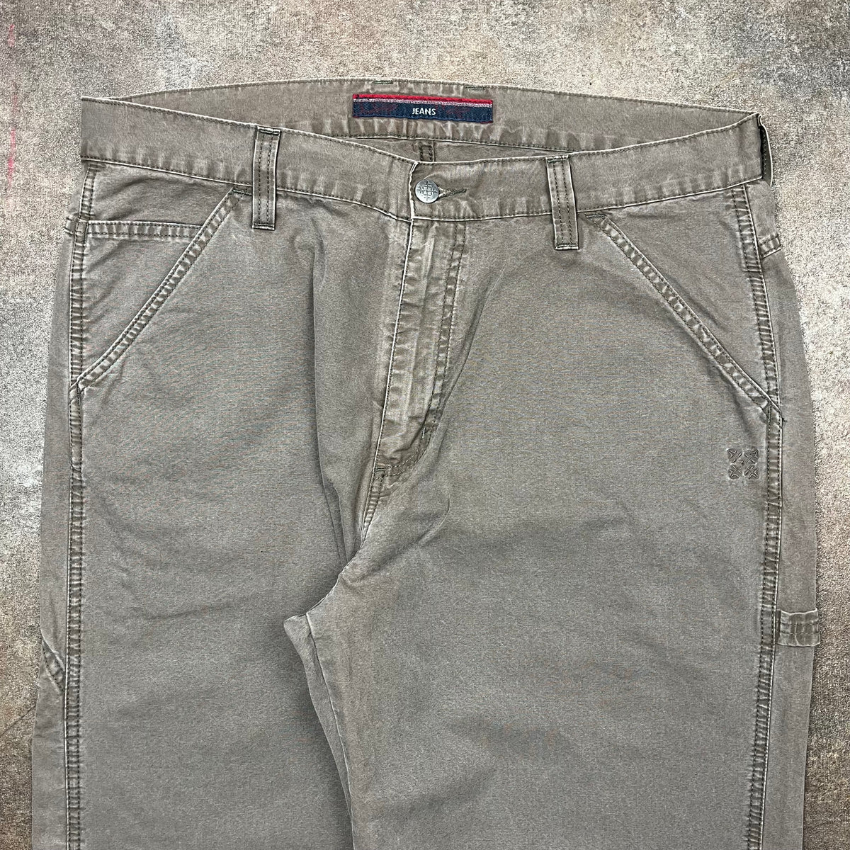 Oxbow 00s 3/4 length carpenter jeans (38")