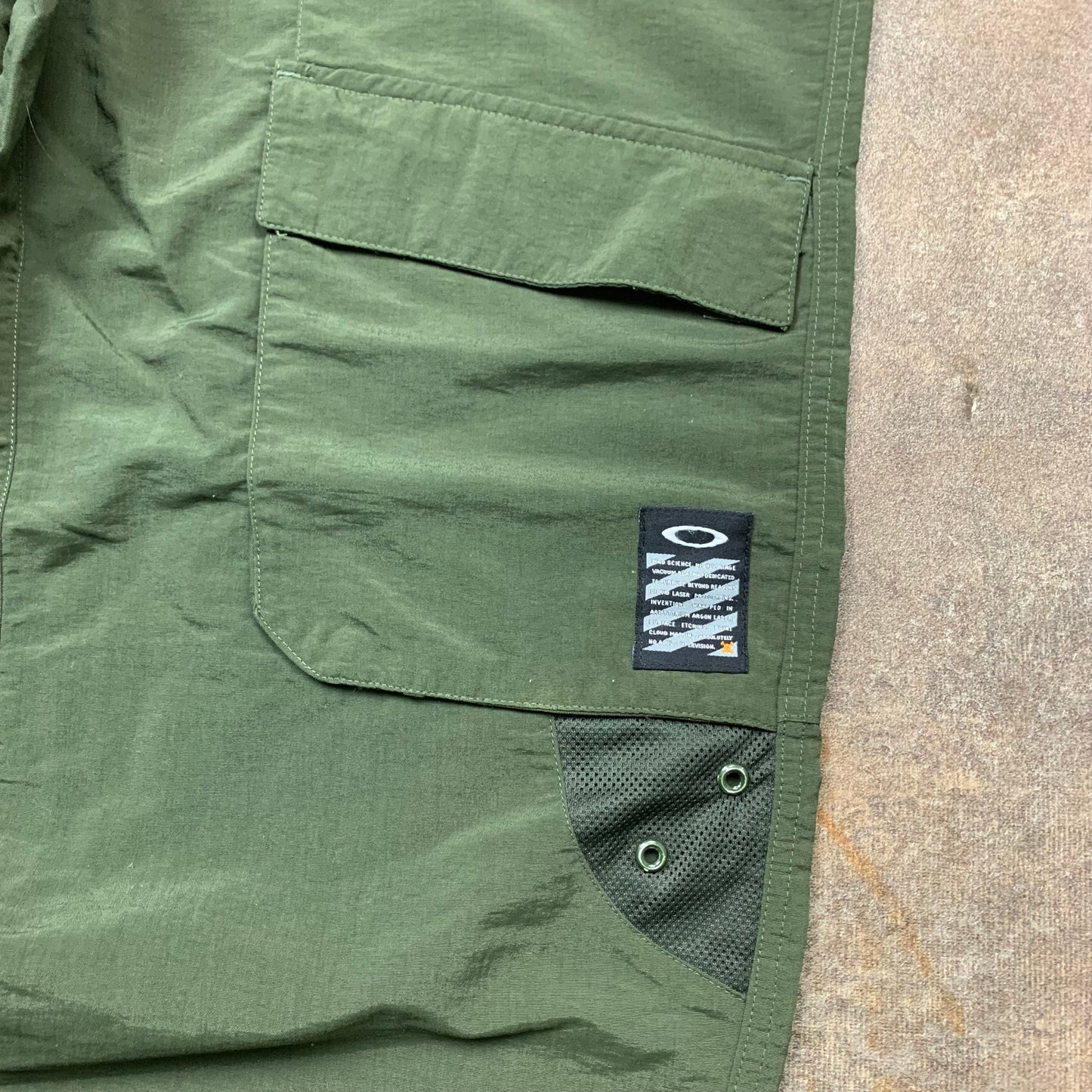 Oakley Software 00s baggy cargo trousers (L)