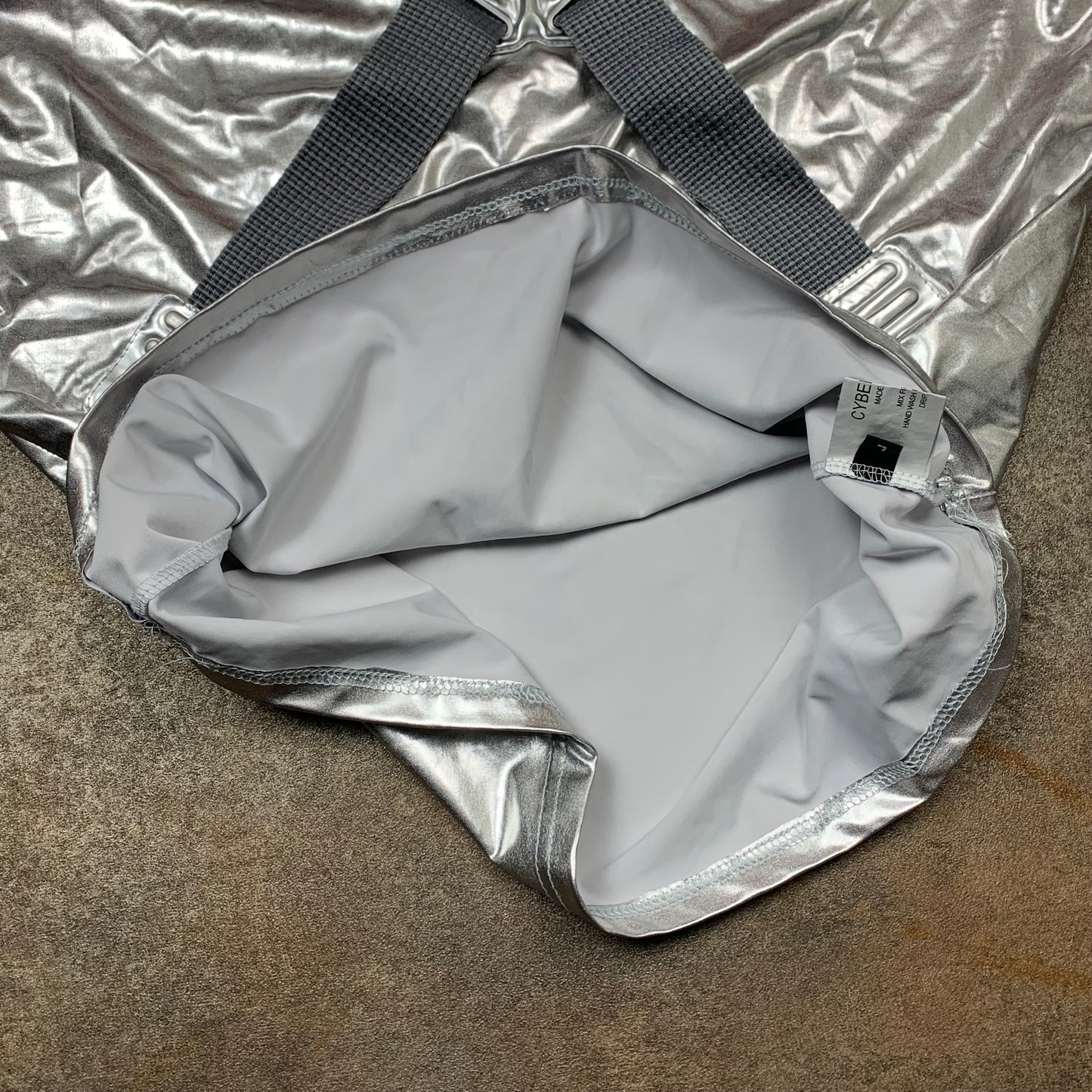 Cyberdog 00s Armor shiny silver vest (L)