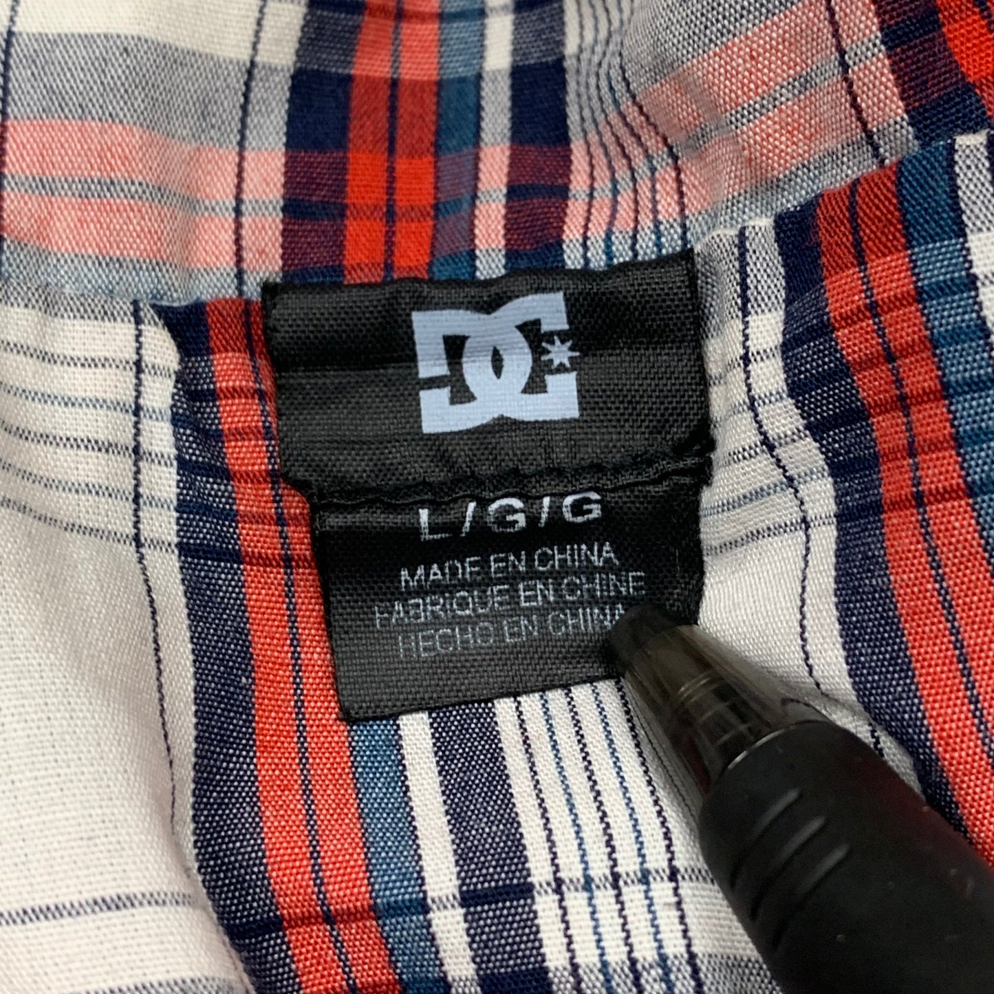 DC Shoes 00s plaid reversible jacket (L)