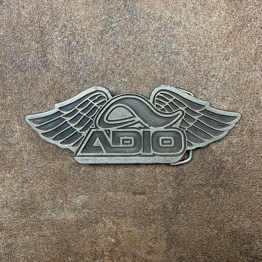 Adio 00s logo belt buckle