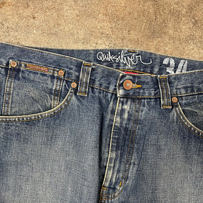 Quiksilver 00s baggy jeans (34")