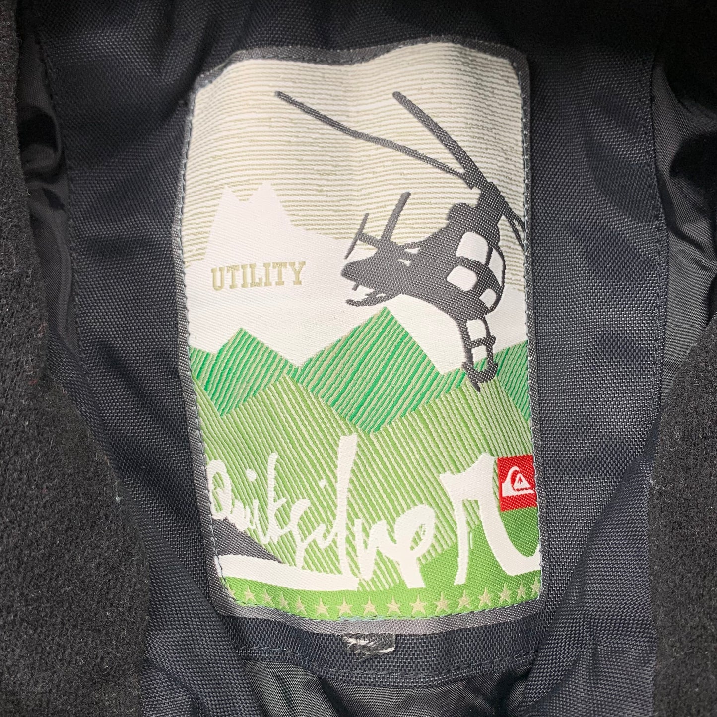 Quiksilver 00s utilised ski jacket (S)