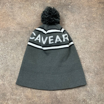 Rocawear 00s grey bobble beanie hat