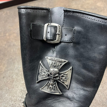 New Rock 00s block heel boots (7)