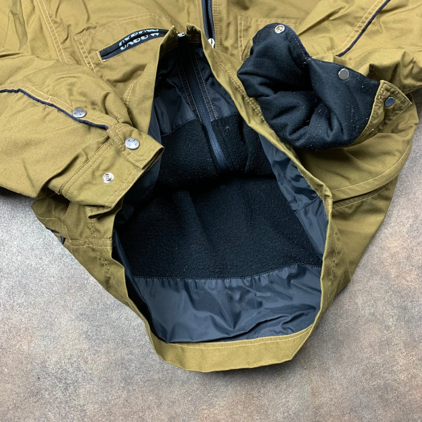 Oxbow 90s khaki heavy lined jacket (S)
