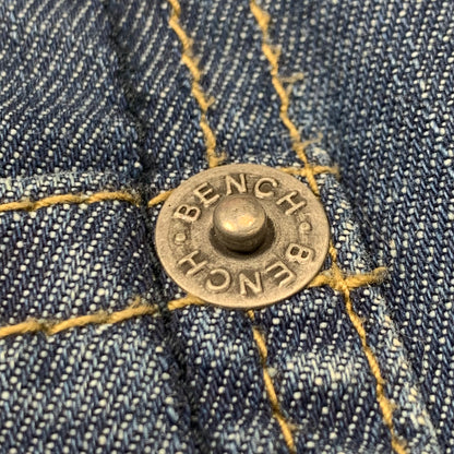 Bench 00s navy faded baggy jeans (32")
