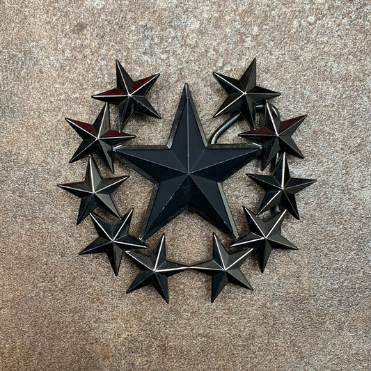 No Fear 00s grunge stars belt buckle