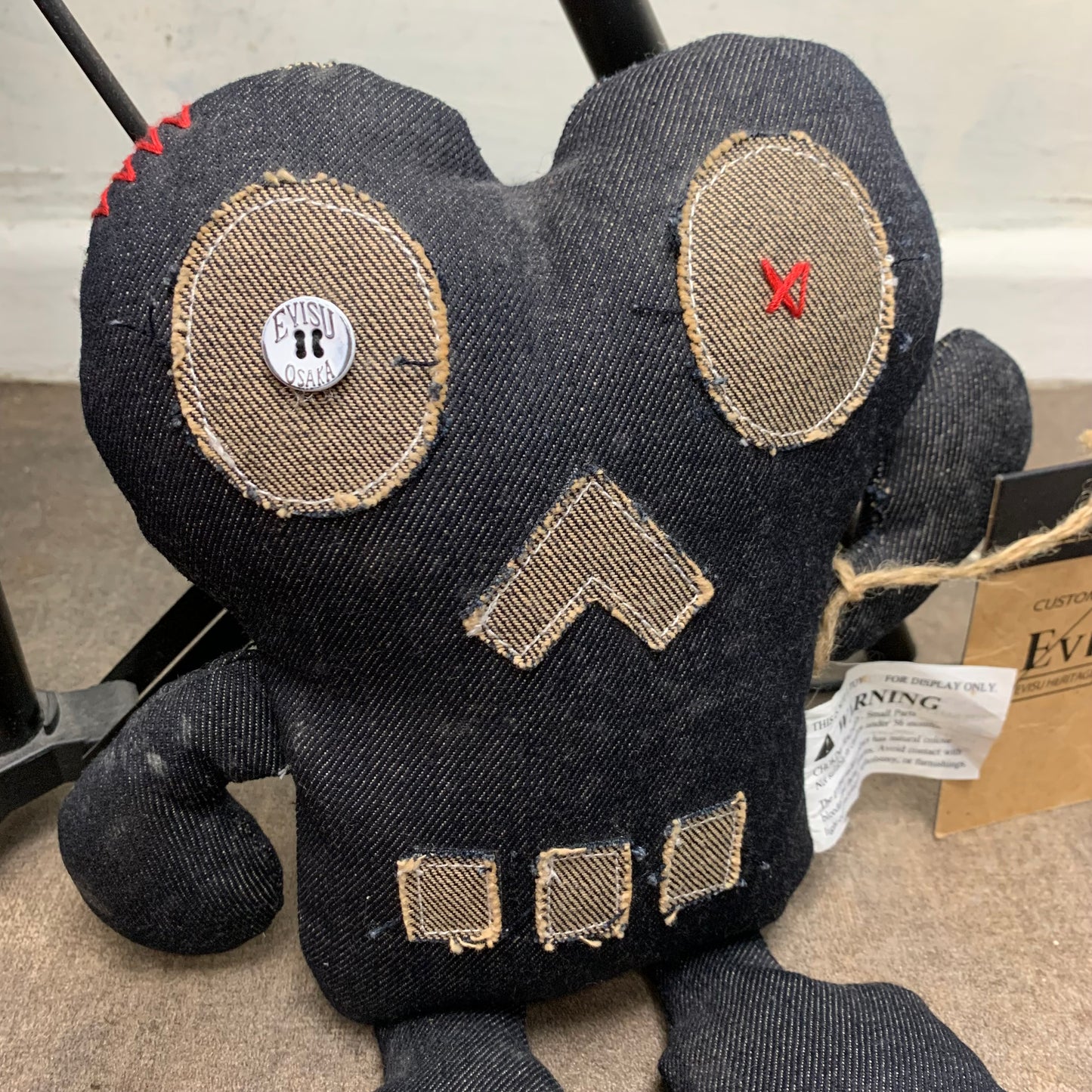 Evisu 00s Chin Chin denim doll