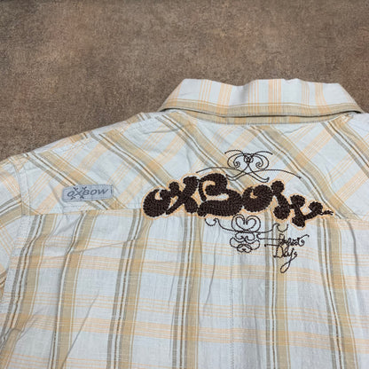 Oxbow 00s deadstock graphic button shirt