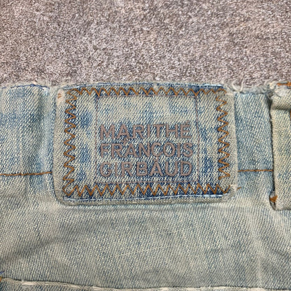 Marithé et François Girbaud 00s blue baggy jorts