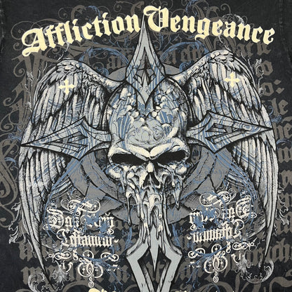 Affliction 00s graphic tee (L)