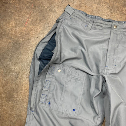Quiksilver 00s baggy grey joggers (L)