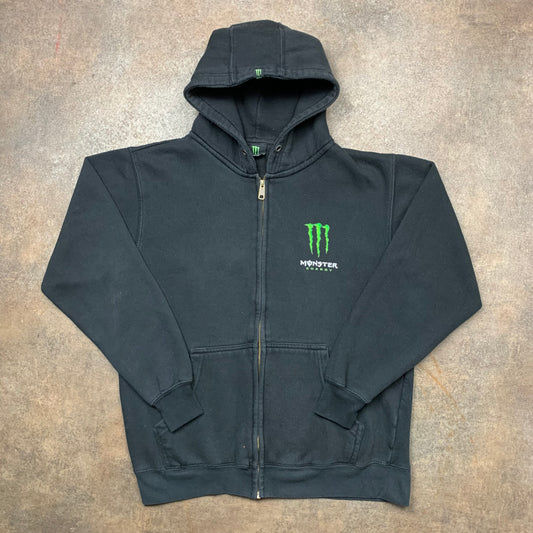 Monster Energy 00s boxy graphic hoodie