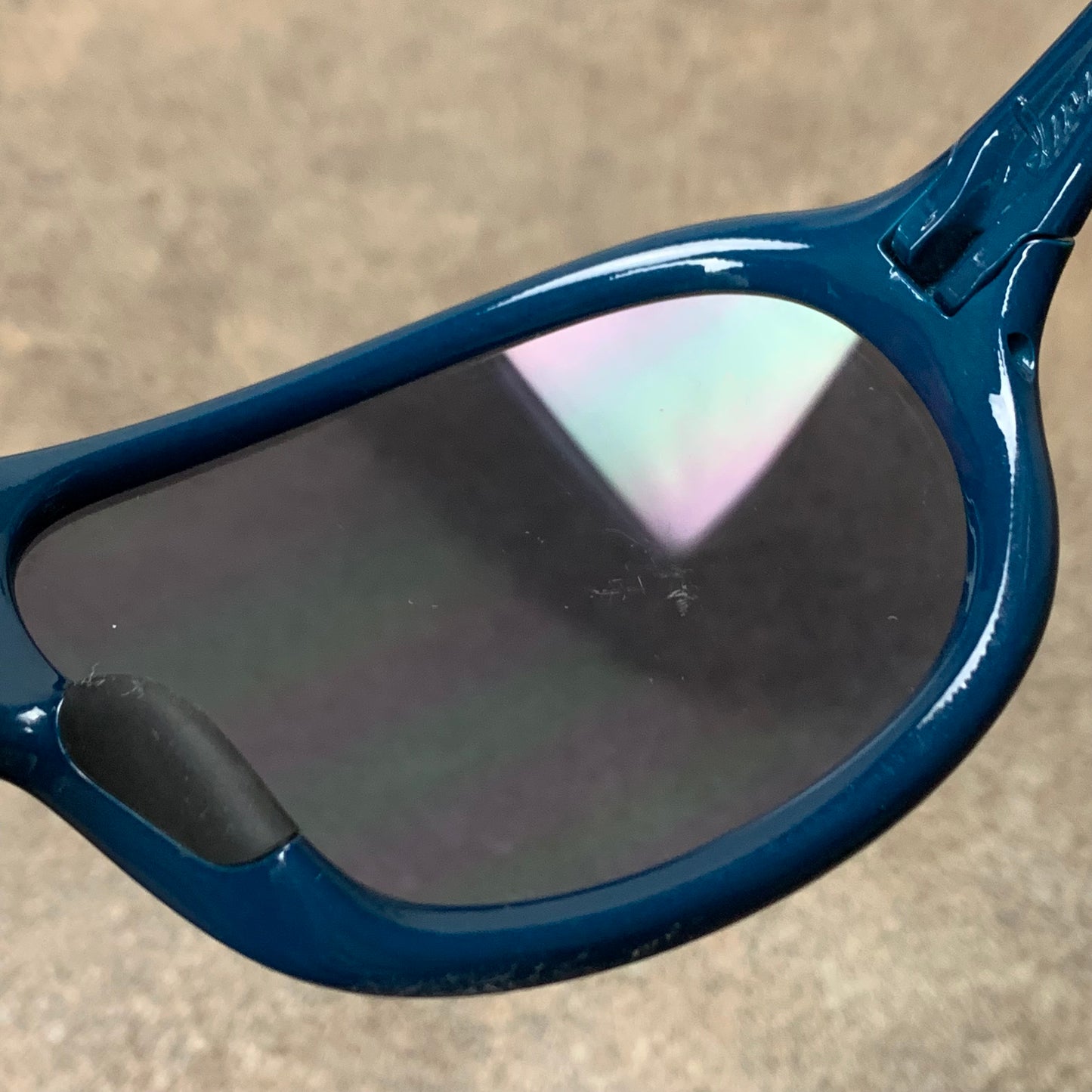 Oakley 00s Immerse blue sunglasses