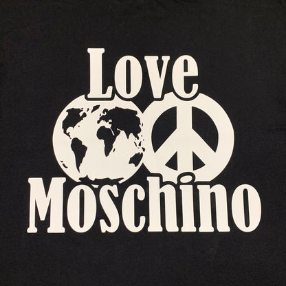 Love Moschino black graphic tee
