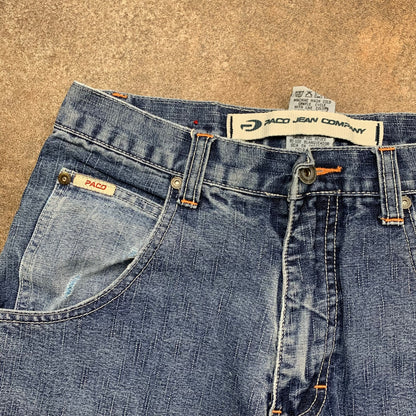 Paco 00s baggy graphic carpenter jeans