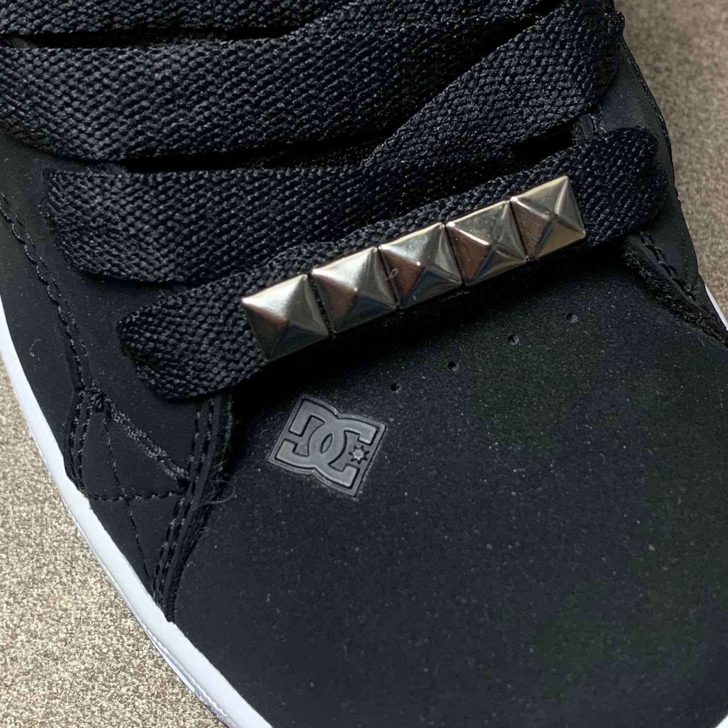 DC Shoes Court Graffik black leopard print chunky trainers