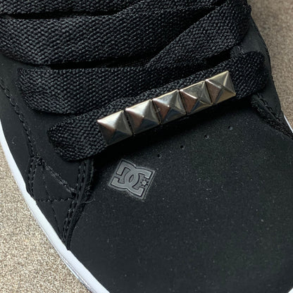 DC Shoes Court Graffik black leopard print chunky trainers