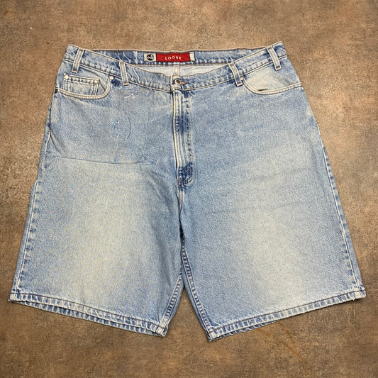 Levi's Silvertab 00s baggy pale blue jorts