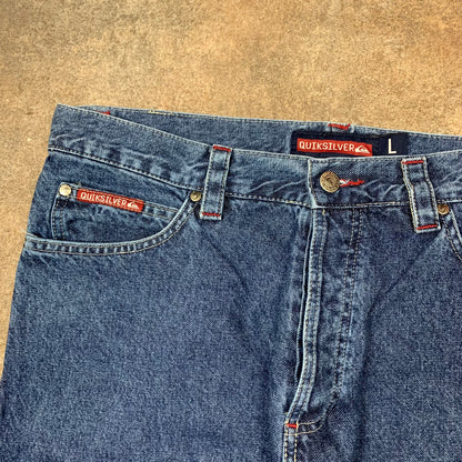 Quiksilver 00s baggy navy jeans