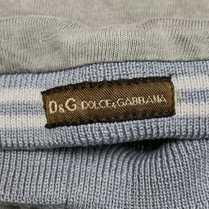 Dolce & Gabbana 00s graphic khaki polo shirt
