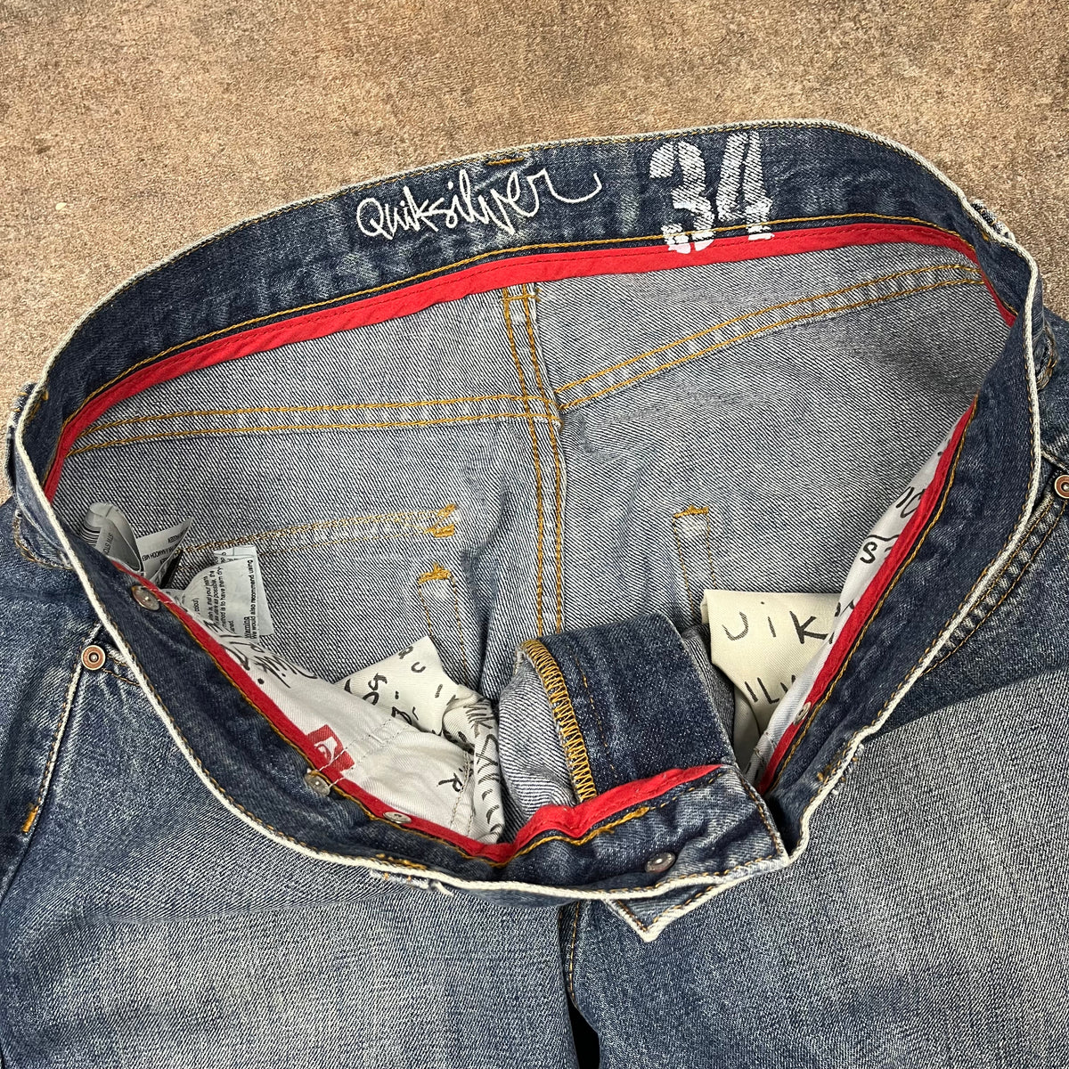 Quiksilver 00s baggy jeans (34")