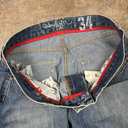 Quiksilver 00s baggy jeans (34")