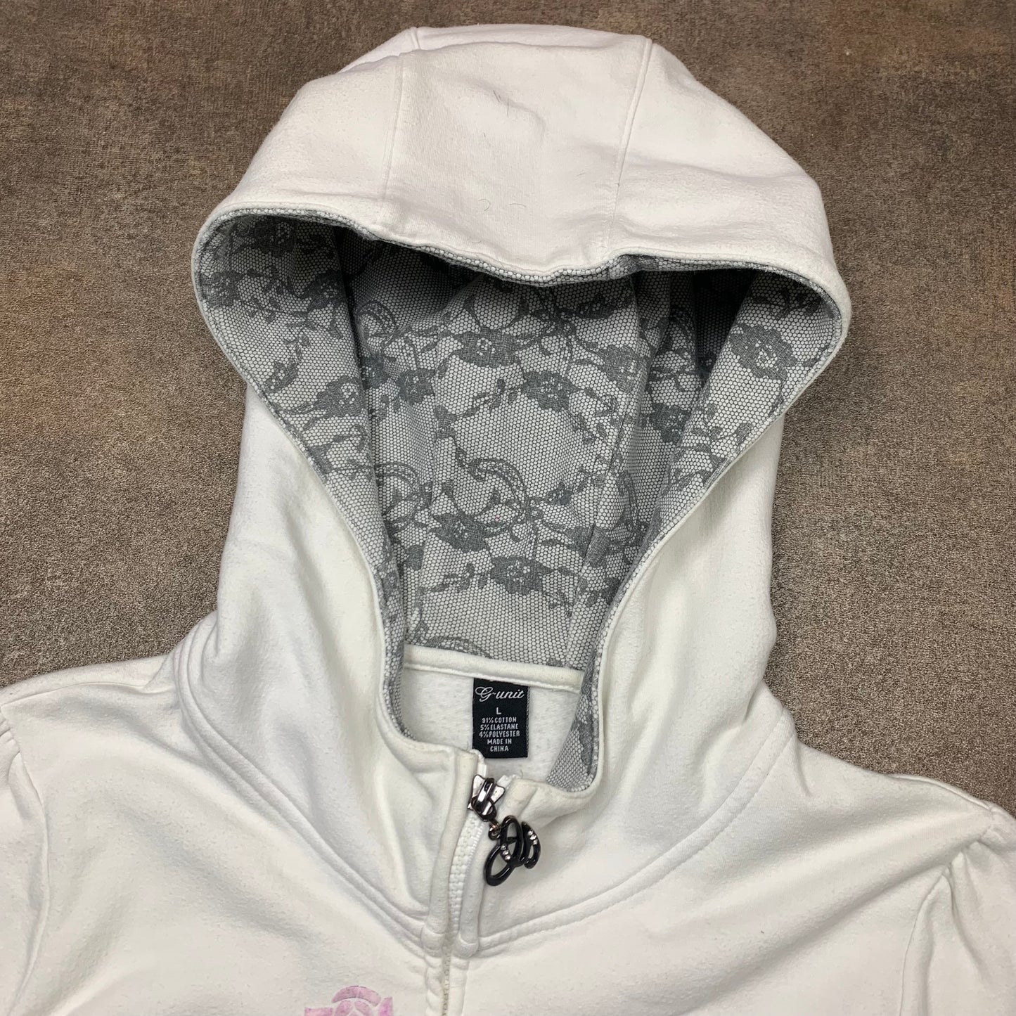 G-Unit 00s Women's graphic zip hoodie