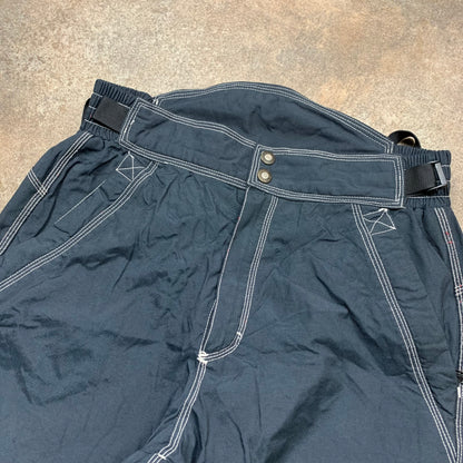 Quiksilver 1993 baggy snow salopettes (M)