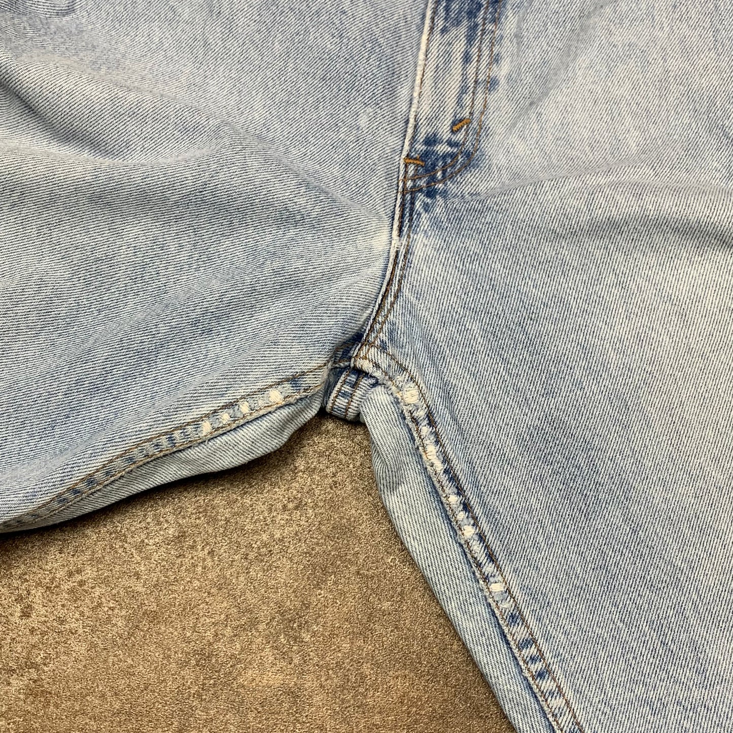 Levi's Silvertab 00s baggy pale blue jeans
