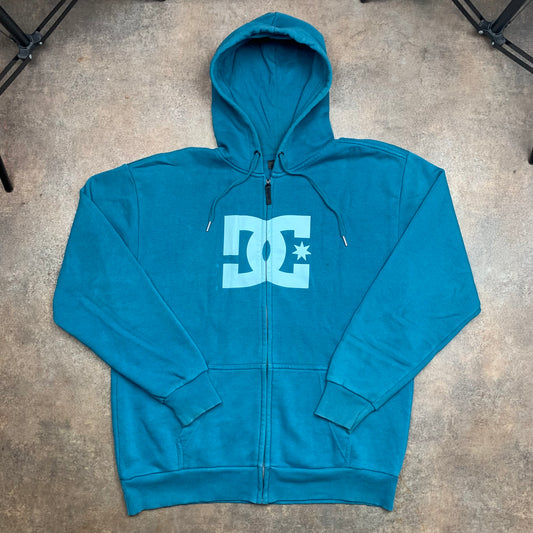 DC Shoes 00s graphic zip hoodie