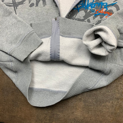 Billabong 00s graphic zip hoodie