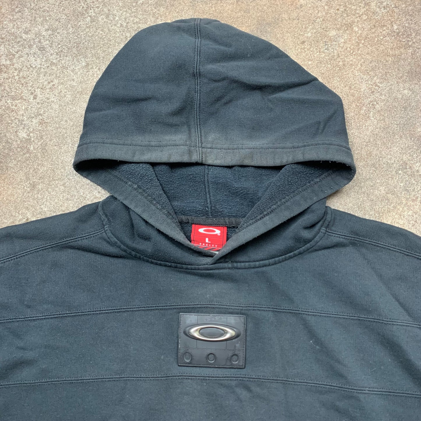 Oakley Software 00s boxy logo hoodie (L)