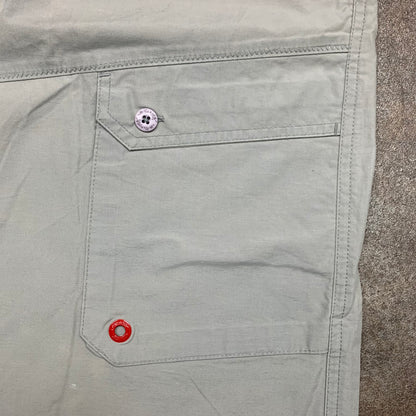 Billabong 00s cream baggy cargo shorts