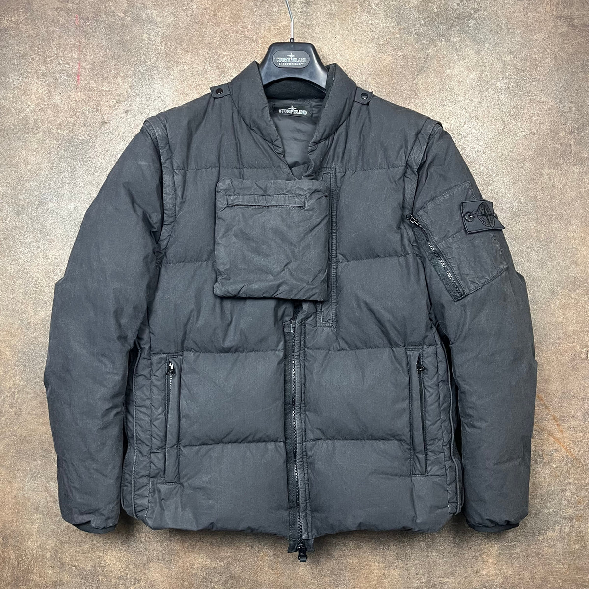 Stone Island Shadow Project down blouson (M)