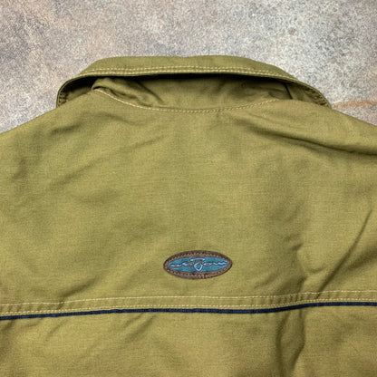 Oxbow 90s khaki heavy lined jacket (S)