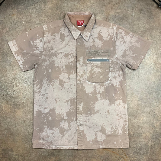 Oakley Software 00s brown camo shirt