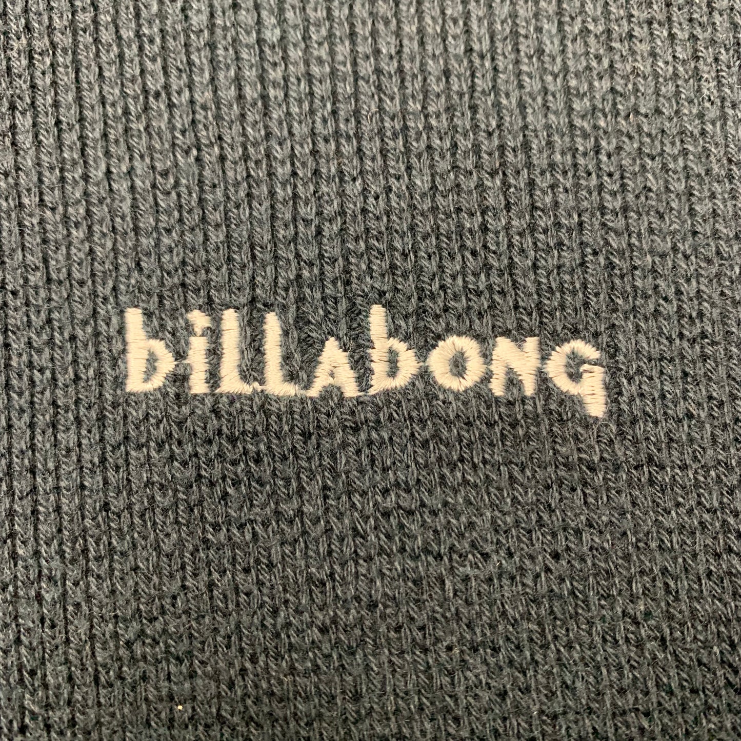 Billabong 90s navy knit sweater (L)