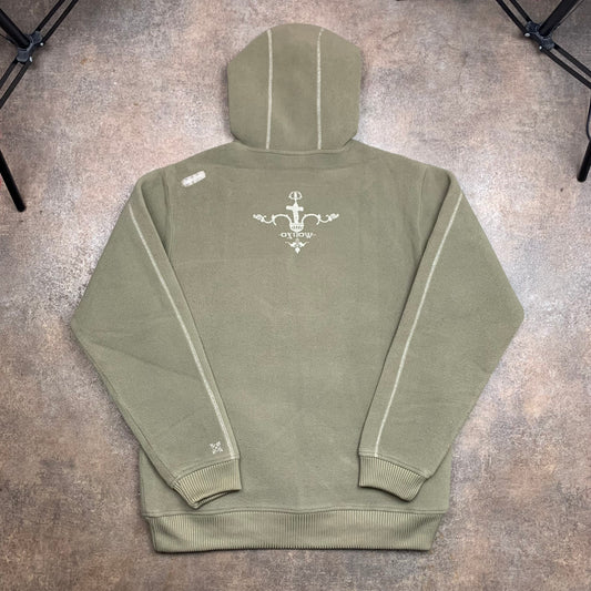 Oxbow 00s graphic lined hoodie