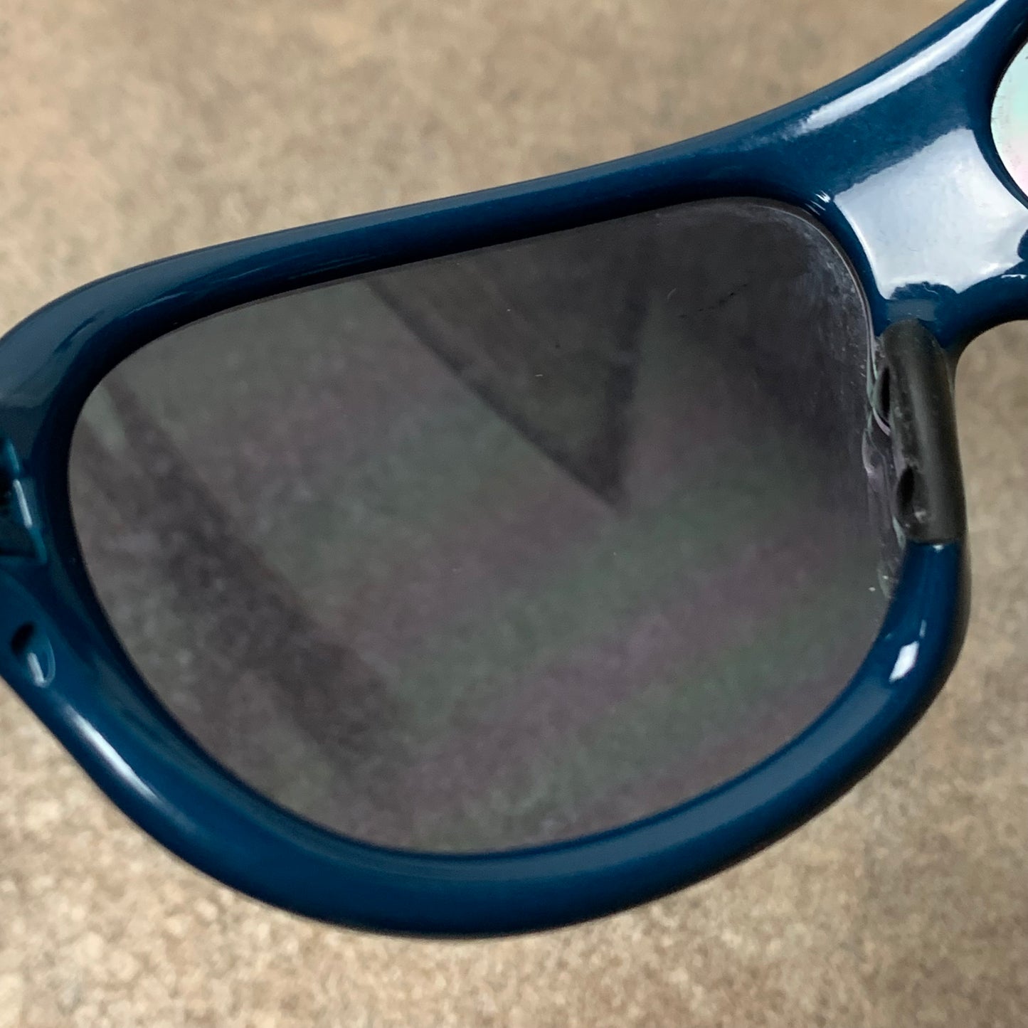 Oakley 00s Immerse blue sunglasses
