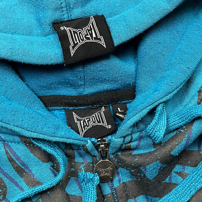 Tapout 00s graphic zip hoodie (L)