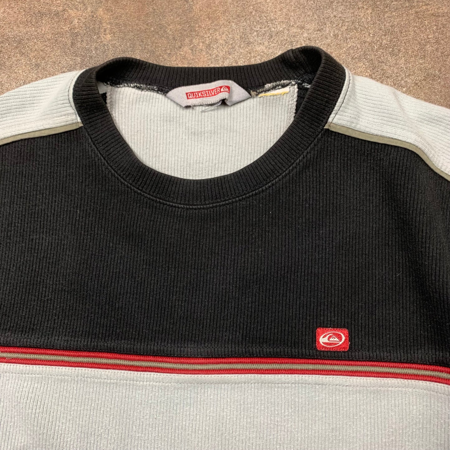 Quiksilver 90s boxy knit sweater (S)