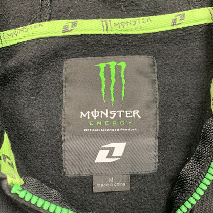 One Industries x Monster Energy 00s black graphic hoodie