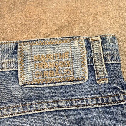 Marithé + François Girbaud 00s baggy blue jeans
