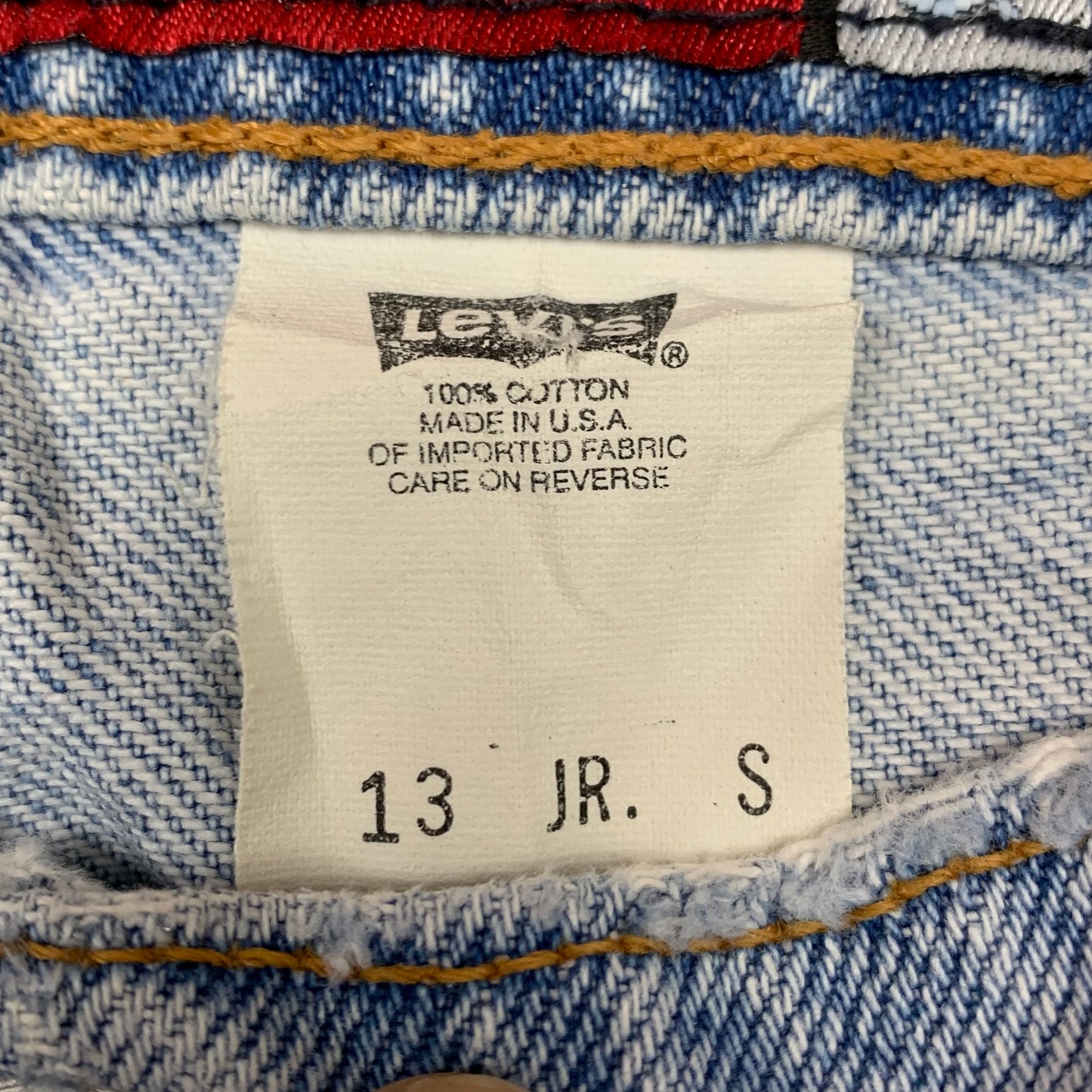 Levi's Silvertab 00s baggy pale blue jeans