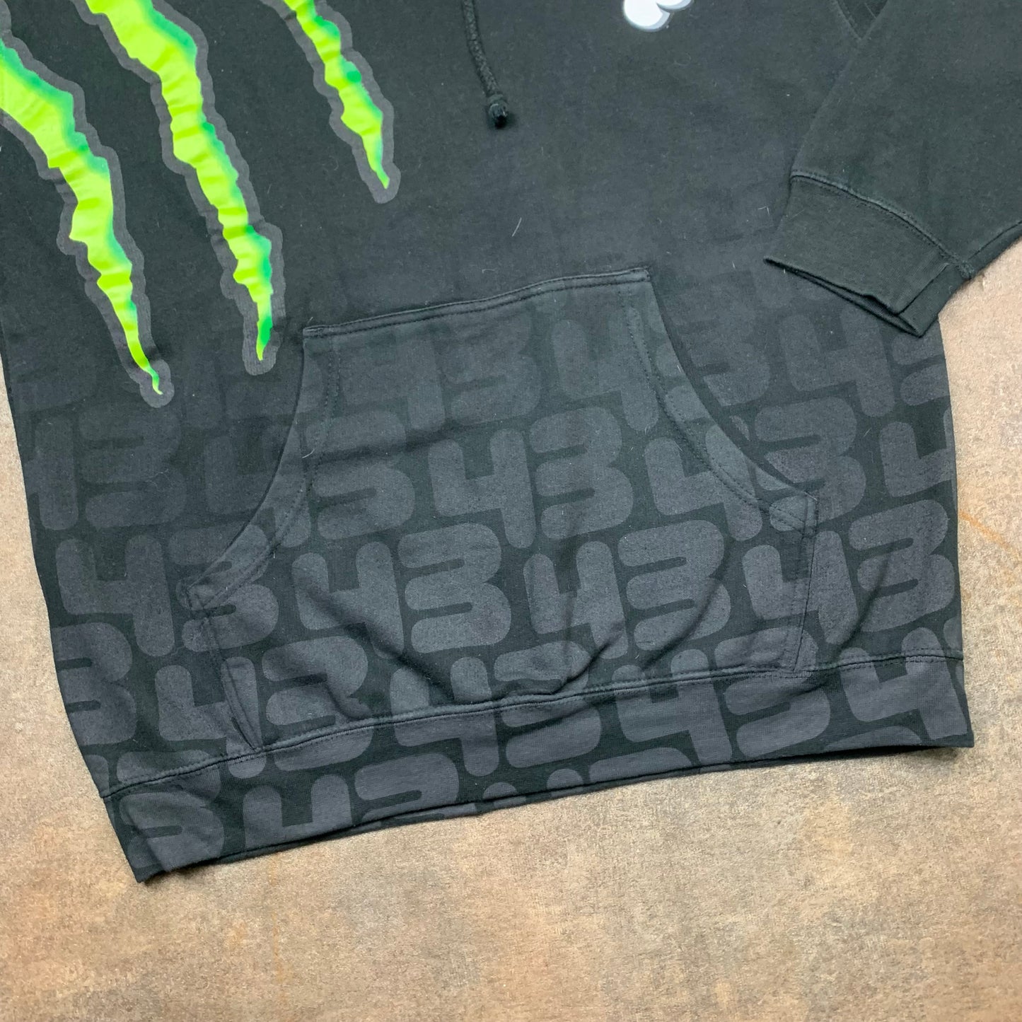 DC Shoes 00s Monster Energy Ken Block graphic hoodie (L)