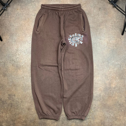 Always Do What You Should Do baggy graphic joggers