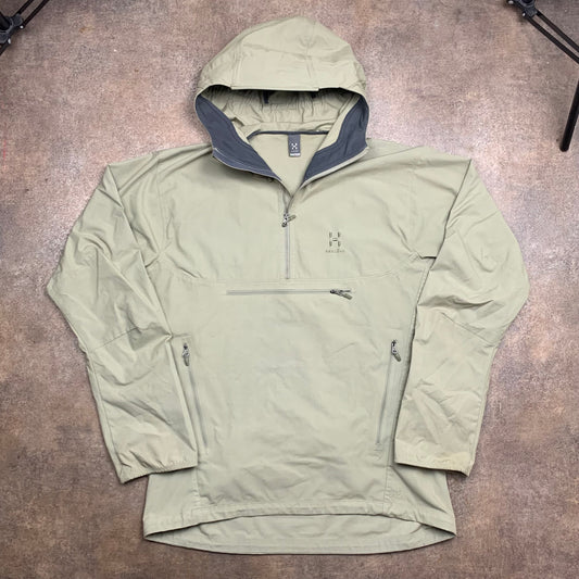Haglöfs beige-khaki utilised sample jacket